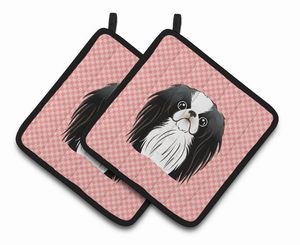 Dog Portrait on Pair of Pot Holders - 638508382122