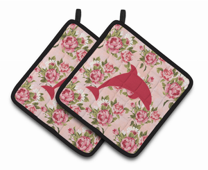 Sealife Artwork Pair of Pot Holders - 638508404138