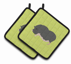 Animal on Pair of Pot Holders - 638508923288