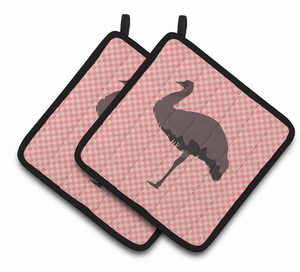 Bird on Pair of Pot Holders - 638508924834