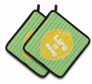 Fruit Pair of Pot Holders - 638508819291