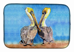 Bird Art Dish Drying Mat - 652259236107