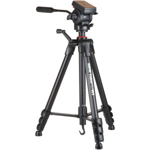 Video Pro-M 4 Tripod with Fluid Head - 090729611557 Video Pro-M 4 Tripod with Fluid Head - 090729611557