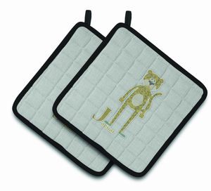Alphabet for Animal Pair of Pot Holders - 638508707680