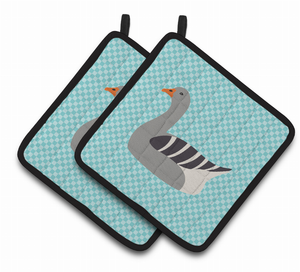 Bird on Pair of Pot Holders - 638508926289