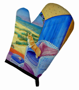 Dog on Oven Mitt - 638508483447