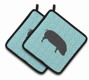 Animal on Pair of Pot Holders - 638508926661