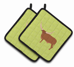 Animal on Pair of Pot Holders - 638508922106