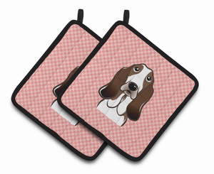 Dog Portrait on Pair of Pot Holders - 638508382252