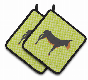 Animal on Pair of Pot Holders - 638508922427