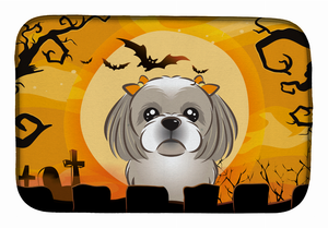 Halloween Dog Dish Drying Mat - 652259250356