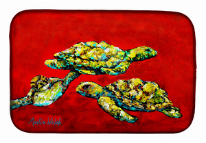 Animal/Reptiles Art Themed Dish Drying Mat - 194030010198