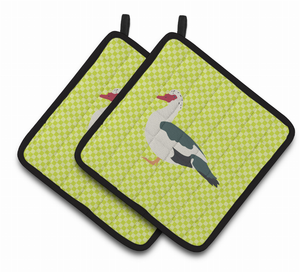 Bird on Pair of Pot Holders - 638508922519