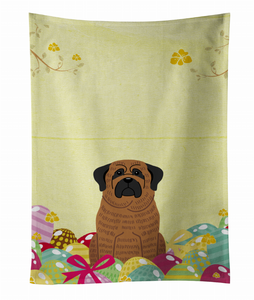 Easter Eggs Design with Dog Kitchen Towel - 638508790026
