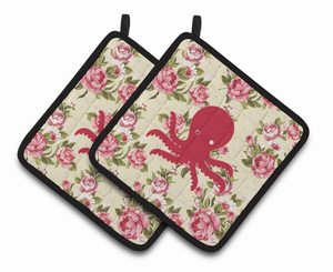 Sealife Art Pair of Pot Holders - 638508405807