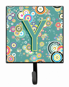 Circle Circle Teal Initial Alphabet Leash or Key Holder - 615872994892