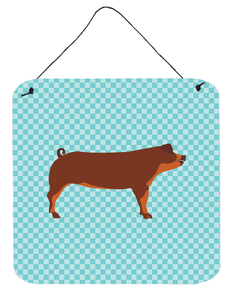 Pigs - Duroc Pig Wall or Door Hanging Prints - 638508916334