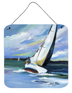 Two and a Sailboat Wall or Door Hanging Prints - 615872966059