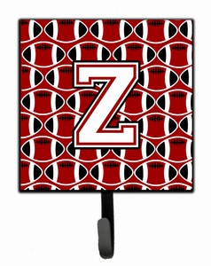 Monogram Letter Football Leash or Key Holder - 638508315793