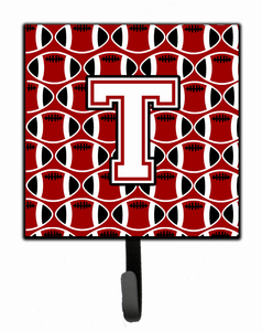 Monogram Letter Football Leash or Key Holder - 638508315731