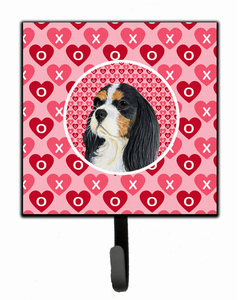Dog Love and Valentine's Day Portrait Leash or Key Holder - 705332232777
