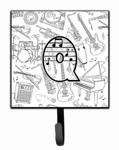 Musical Note Letters Leash or Key Holder - 615872992737