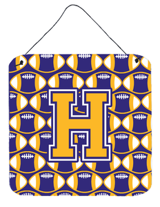 Letter Football Wall or Door Hanging Prints - 638508300010