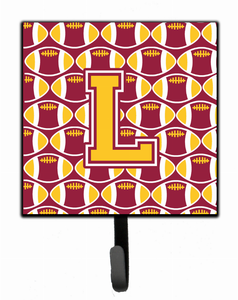 Monogram Letter Football Leash or Key Holder - 638508315397