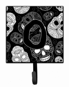 Day of the Dead Skulls Black Leash or Key Holder - 615872992973