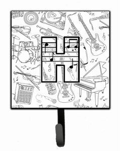 Musical Note Letters Leash or Key Holder - 615872992645