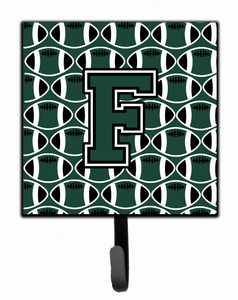 Letter Football Green and White Leash or Key Holder - 638508312730