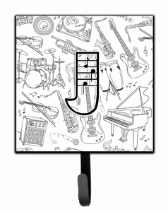 Musical Note Letters Leash or Key Holder - 615872992669