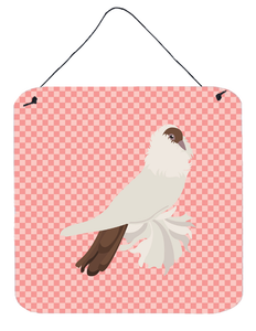 Doves & Pigeons - German Helmet Pigeon Wall or Door Hanging Prints - 638508914613