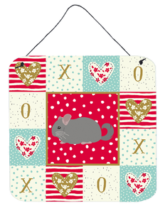 Agouti Chinchilla Love Wall or Door Hanging Prints - 194030136164