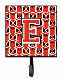 Letter Football Scarlet and Grey Leash or Key Holder - 638508311689