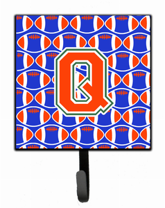 Monogram Letter Football Leash or Key Holder - 638508315960