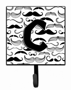 Moustache Initial Leash or Key Holder - 615872993116