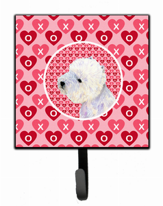 Dog Love and Valentine's Day Portrait Leash or Key Holder - 705332232685