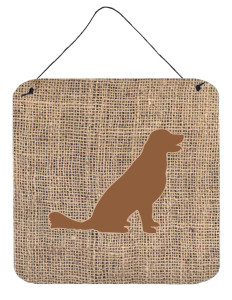 Labrador Shabby Chic Blue Roses BB1076 Wall or Door Hanging Prints - 615872535309