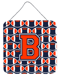 Letter Football Wall or Door Hanging Prints - 638508300478