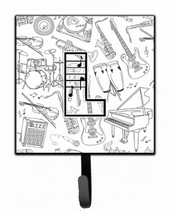 Musical Note Letters Leash or Key Holder - 615872992683