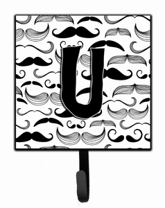 Moustache Initial Leash or Key Holder - 615872993291