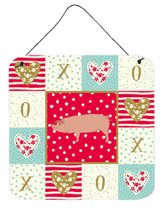 American Landrace Pig Love Wall or Door Hanging Prints - 194030128145