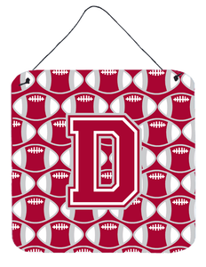 Letter Football Wall or Door Hanging Prints - 638508300232