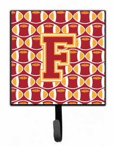 Letter Football Cardinal and Gold Leash or Key Holder - 638508312471
