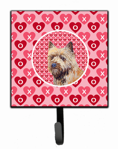 Dog Love and Valentine's Day Portrait Leash or Key Holder - 705332232739