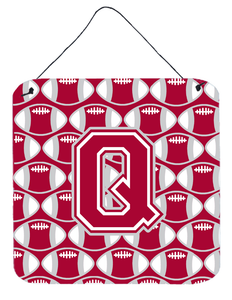 Letter Football Wall or Door Hanging Prints - 638508300362