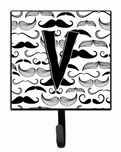 Moustache Initial Leash or Key Holder - 615872993307