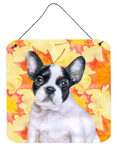 French Bulldog - Black and White Wall or Door Hanging Prints - 652259210558