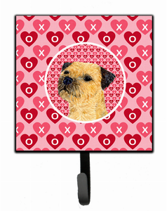 Dog Love and Valentine's Day Portrait Leash or Key Holder - 705332232760
